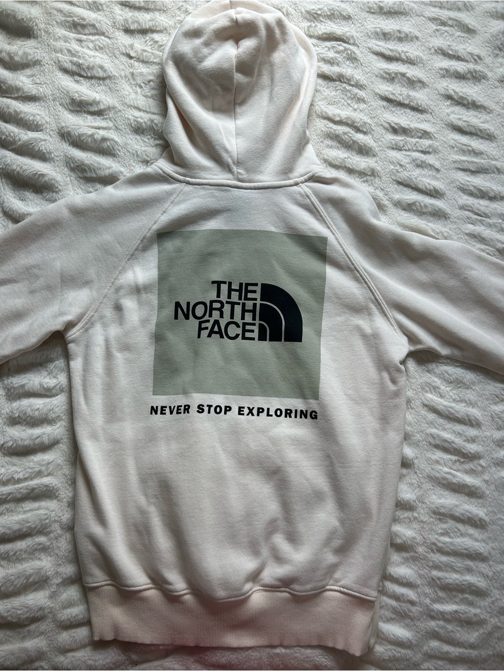 The North Face Cream Hoodie